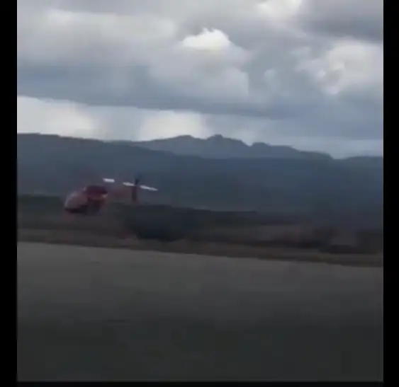 Accidente en presa: piloto de helicóptero daba lecciones a tripulante